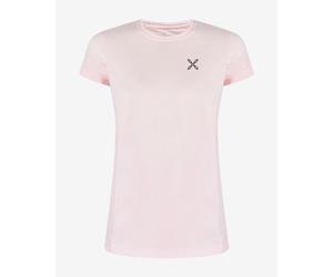 Montura Delta Mix Short Sleeve T-Shirt Pink Cloud Women - L