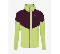 Montura Spitze Maglia Jacket with Hood Bright Yellow Dark Brown - M