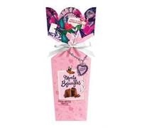 Monty Bojangles ‘With Love’ Cocoa Dusted Chocolatey Truffles Gift Box (110g), Chocolate Flavoured Truffles, Award-Winning Luxury Chocolatey Truffles, Gift Set With Ribbon & Personalised Message Card