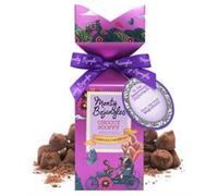 Monty Bojangles Choccy Scoffy Cocoa Dusted Chocolatey Truffles Gift Box (150g), Chocolatey Flavoured Truffles, Award-Winning Luxury Chocolates, Gift Set With Elegant Ribbon & Personalised Message Card