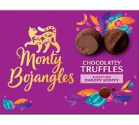 Monty Bojangles Choccy Scoffy Truffles 135G, Cocoa Dusted Dark Chocolate, Luxury Assortment