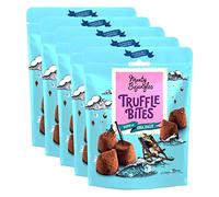 Monty Bojangles Chocolate Truffle Bites with a Hint of Sea Salt | Luxurious Chocolate Snack Pack Bundle, 5 x 100g