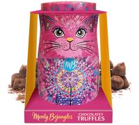 Monty Bojangles Cocoa Dusted Chocolate Truffles Cat Tin Shimmering Starlet