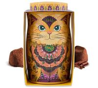 Monty Bojangles Cocoa Dusted Chocolate Truffles Kit Tin (36g - Savannah Gold) Flutter Scotch Flavoured Luxury Chocolatey Truffles - Collectable Midi Kit Tin, Truffles Chocolate Gift Box Bespoke Design