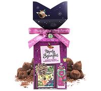 Monty Bojangles Cocoa Dusted Truffles Choccy Scoffy | Christmas Truffles in Gift Box, 130 g