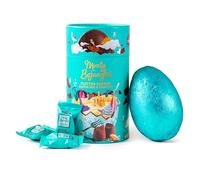 Monty Bojangles Flutter Scotch Easter Egg & Cocoa Dusted Truffles Gift Box (175g), Butterscotch Truffles, Luxury Chocolate, 6 Award Winning Truffles In Beautiful Gift Box, Perfect Chocolate Gifts