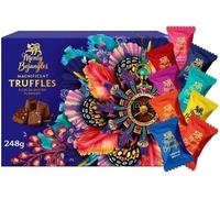 Monty Bojangles Magnificent Chocolatey Truffle Selection Gift Box, 248g - Gourmet Cocoa Dusted Truffles Assortment - Luxury Chocolate Gift for Christmas, Birthdays, Thank You & Special Occasions