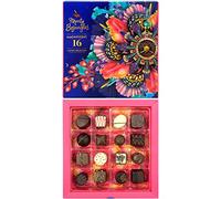 Monty Bojangles Magnificent Belgian Chocolate Gift Box (16 Chocolates 226g), Luxury Chocolates Gift Box, 16 Varieties Of Belgian Chocolates, Milk, White, Dark, Caramel & More Chocolate Selection Box
