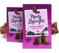 Monty Bojangles Choccy Scoffy Individually Wrapped Cocoa Dusted Truffles, 200g Gift Box
