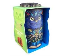 Monty Bojangles Cocoa Dusted Chocolate Truffles Kit Tin (36g - Midnight Prince) Luxury Vegan Chocolatey Truffles - Collectable Mini Kit Tin, Truffles Chocolate Gift Box With Bespoke Design