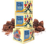 Monty Bojangles Pretzel Parade Cocoa Dusted Chocolate Truffles (3 x 100g Gift Box) - Chocolate Chip & Pretzel Flavour, Award-Winning Luxury Chocolate Gift Set