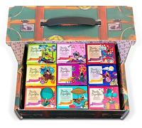 Monty Bojangles Truffle Trunk Chocolate Truffles Hamper Gifts for Women, Men, 9 Luxury Chocolate Flavours in Individual Gift Boxes, Birthday, Thank You, Christmas Gifts, Green, 9 Flavours x 100g