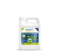 Monty Miracle Artificial Grass Cleaner - Pet Safe Dog Urine Odour Eliminator - Super Concentrate - UV Protection De-Brittle Technology - BS EN 1276 Certified - UK Made Fresh Cut Grass Scent (1L)