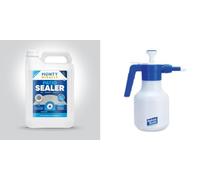 Monty Miracle Patio Sealer, 5L, Advanced Nano Technology Formula for All Outdoor Paving, Patio's & Walls (1 x 5L Sealer & 1.5L Sprayer)