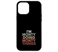 Monty Name Monty Personalized Name First Given Case for iPhone 12 Pro Max
