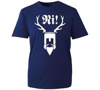 Monty Official Ni Logo T-Shirt, Funny Python Daily Notebook Planner Knights Who Say Shirt, Gift Unisex Tee Top (Navy, XL Years)