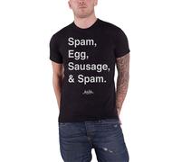 Monty Python - T-Shirt # Xl Unisex Black # Spam