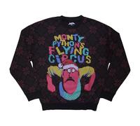 Monty Python Flying Circus Grumpy Man Sweatshirt in Black | Size: Medium Monty Python Black M