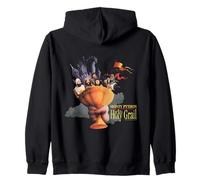 Monty Python Holy Grail Cloud Art Zip Hoodie