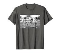 Monty Python John Cleese & Michael Palin Bikinis 1970 T-Shirt, Men, Asphalt Grey, 5X-Large