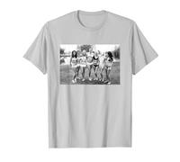 Monty Python John Cleese & Michael Palin Bikinis 1970 T-Shirt, Men, Silver Grey, Medium