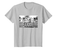 Monty Python John Cleese & Michael Palin Bikinis 1970 T-Shirt, Youth, Silver Grey, Medium