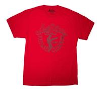 Monty Python Men's 1969 T-Shirt in Red | Size: Medium Monty Python Red M
