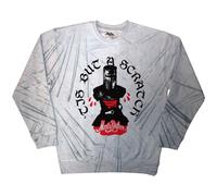 Monty Python Men's Scratch Washed Sweatshirt in Grey | Size: Medium Monty Python Grey M