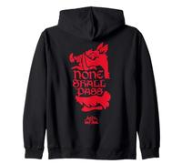 Monty Python None Shall Pass Holy Grail Zip Hoodie