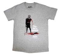 Monty Python Tis But A Scratch T-Shirt in Grey | Size: Small Monty Python Grey S
