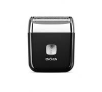 MONTY SOUL ENCHEN A8 Mini Electric Epilator for Women Rechargeable USB-C Body and Face Shaver, IPX5 Washable, 3 Steel Blades, 60 Min Autonomy, Enchen A8 (Black)
