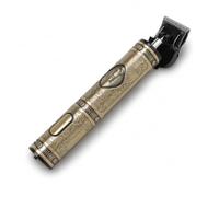 MONTY SOUL - Professional Vintage Wireless Hair Clipper, Rechargeable Trimmer USB-C with Alloy T-Blade Blade, 2000mAh Battery, Up to 90 Minutes Autonomy, Beard Trimmer and Trimmer for Men (A31)