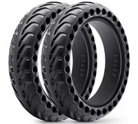 Monuary 2 Pack 50/75-6.1 Scooter Tyres Tubeless, 8 1/2 x2 Scooter Airless Tires, Maintenance-Free, 8.5x2 Solid Tyres Compatible with Xiaomi M365/Pro 2/3/3 Lite, Gotrax GXL V2/XR/APEX, etc