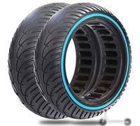 Monuary 2 Pack 50/75-6.1 Scooter Tyres Tubeless, 8 1/2 x2 Scooter Tires Compatible with Xiaomi M365/Pro 2/3/3 Lite, 8.5 Inches Solid Tyres for Gotrax GXL V2/XR/APEX, Puncture Proof