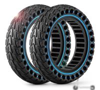 Monuary 2PCS 10x2.50-6.5 Scooter Tyres, 60/70-6.5 Scooter Tires Puncture Proof, 10x2.5 inches Scooter Tubeless Tyre Replacement Compatible with Ninebot G30/G30D/G30E/G30E/G30LP/G30D 2/G30 Max