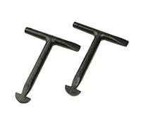 MONUMENT 1010L Manhole Keys Pack T-Shape Steel Pack of 2