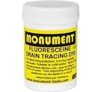 Monument Drain Tracing Dye Fluoresceine, Yellow-Green, 113g, Water Based, High Coverage, Pipes and Drains