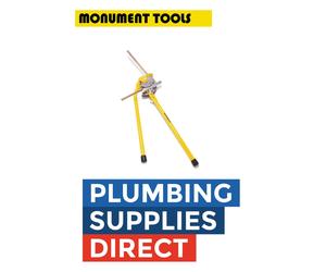 Monument HD Pipe Bender Plumbers 15mm 22mm Copper Tube + Stainless Steel MON2600