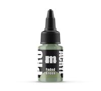 Monument Hobbies 066 - Pro Acryl Faded Green Acrylic Model Paints for Plastic Models - Miniature Painting, no-clog cap, comes loaded with glass agitator