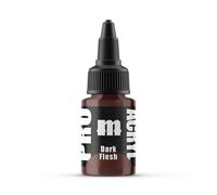 Monument Hobbies 068 - Pro Acryl Dark Flesh Acrylic Model Paints for Plastic Models - Miniature Painting, no-clog cap, comes loaded with glass agitator