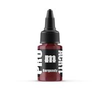 Monument Hobbies 069 - Pro Acryl Burgundy Acrylic Model Paints for Plastic Models - Miniature Painting, no-clog cap, comes loaded with glass agitator