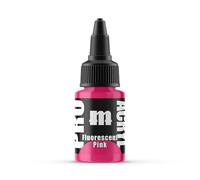 Monument Hobbies PRO Acryl 22ml Acrylic Miniature Paint - Fluorescent Pink