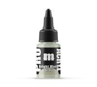 Monument Hobbies PRO Acryl 22ml Acrylic Paint - Non-Toxic Acrylic Paint for Miniatures and Wargames - Compatible with Both Brush and Airbrush Techniques - Bright Warm Grey