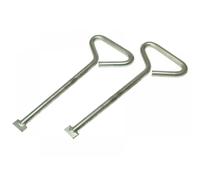 Monument Manhole Cover Lift Keys 600mm Pack of 2