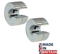 Monument Mon1722 1722Y Autocut Copper Pipe Cutter Twin Pack 22mm Plumbing Tool