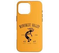 Monument Valley Arizona Utah USA Distressed Kokopelli Design Case for iPhone 16 Pro Max