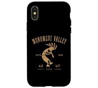 Monument Valley Arizona Utah USA Distressed Kokopelli Design Case for iPhone X/XS
