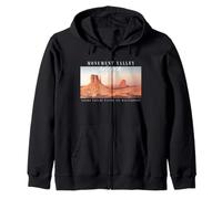 Monument Valley Arizona Where Nature Paints Masterpiece Zip Hoodie