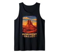 Monument Valley Colorado Utah Arizona Plateau Navajo Native Tank Top