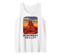 Monument Valley Colorado Utah Arizona Plateau Navajo Native Tank Top